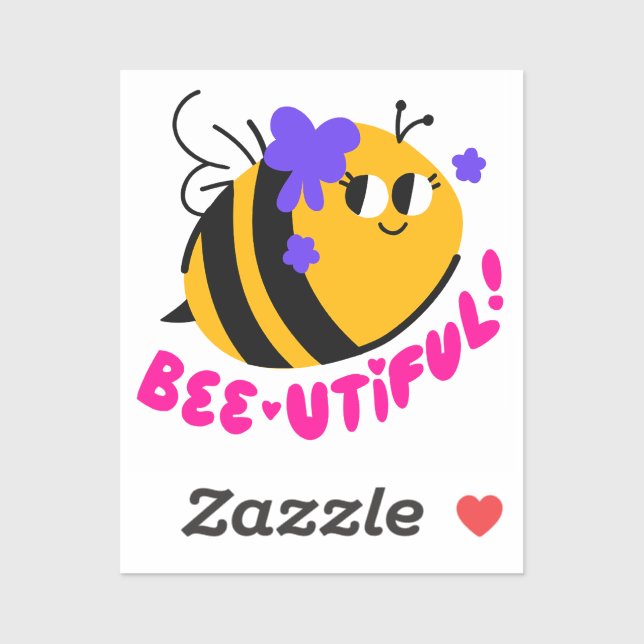 Bee-utiful Daily Affirmation Sticker (Sheet)