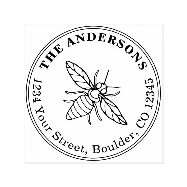 Bee-utiful Honey Bee Self-inking Stamp (Design)
