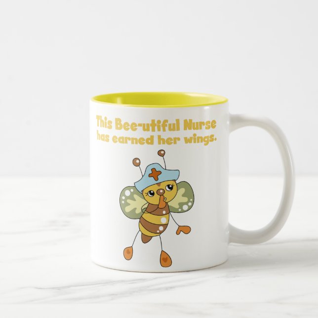 Bee-utiful Nurse Mug (Right)