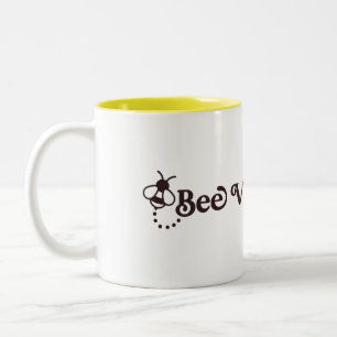 Bee Vaccinated Two-Tone Coffee Mug