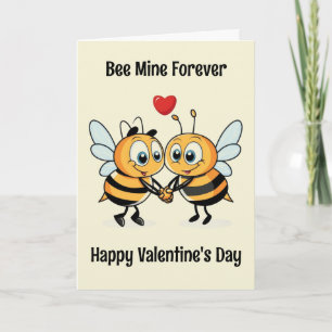 Bee Valentine Card