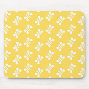 Bee Wallpaper Mouse Pad