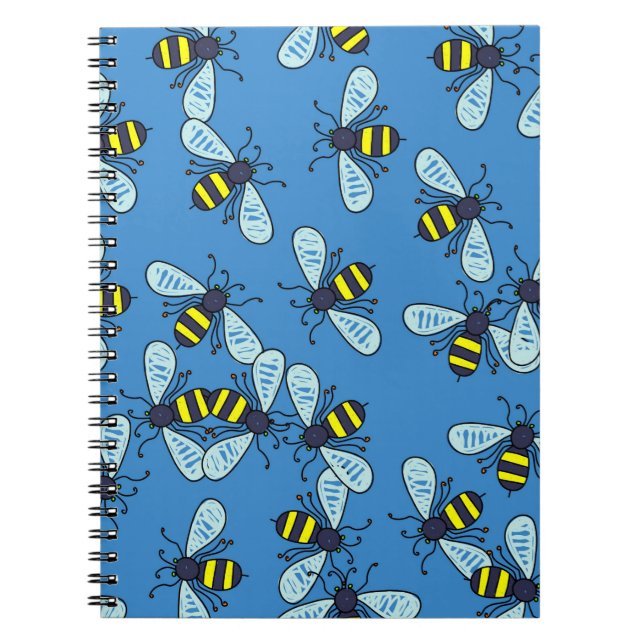 Bee Wallpaper Notebook (Front)