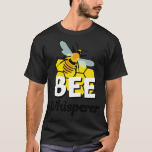 Bee Whisper Honey Bees Honeycomb T-Shirt