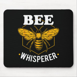 Bee Whisperer - Funny Beekeeng & Beekeeper Mouse Pad