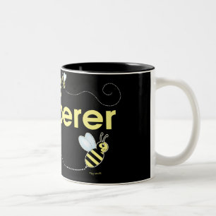 Bee Whisperer Two-Tone Coffee Mug