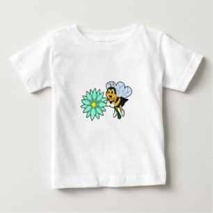 Bee with Flower.PNG Baby T-Shirt