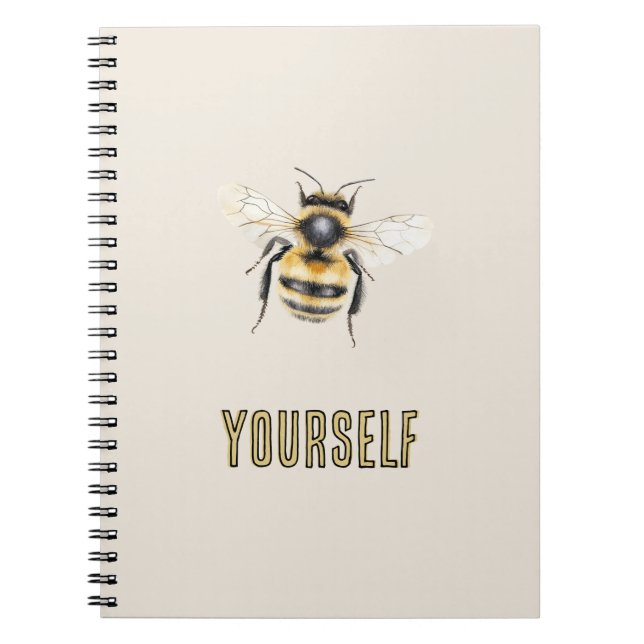 Bee Yourself Notebook (Front)