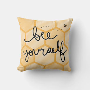 "Bee" Yourself Pillow