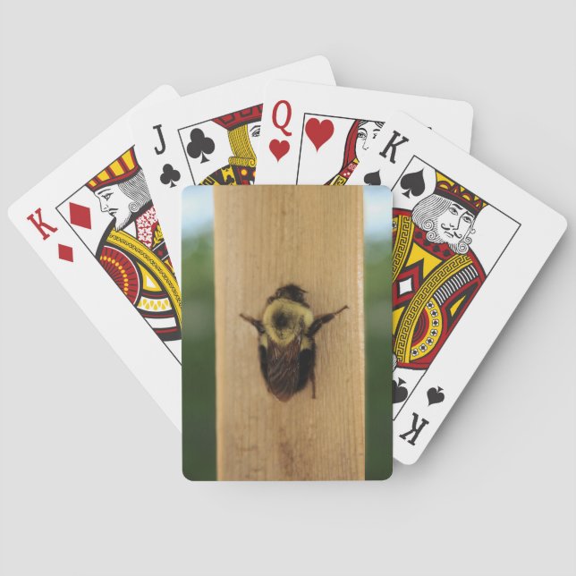 Bee-zilla Playing Cards (Back)