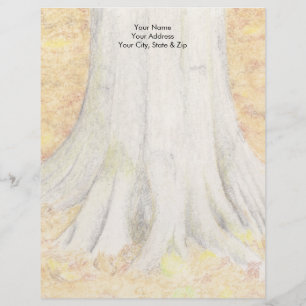 Beech Feet Personalized Letterhead