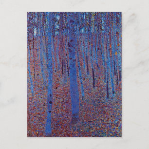 Beech Forest by Gustav Klimt Postcard