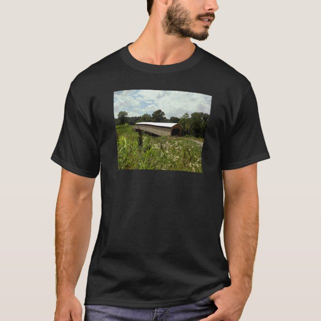 Beech Fork Covered Bridge T-Shirt (Front)