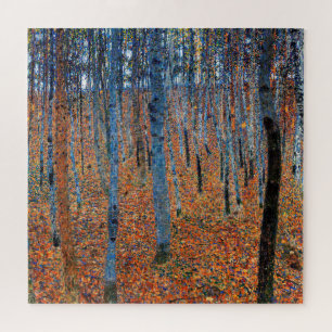 Beech Grove, Gustav Klimt Jigsaw Puzzle