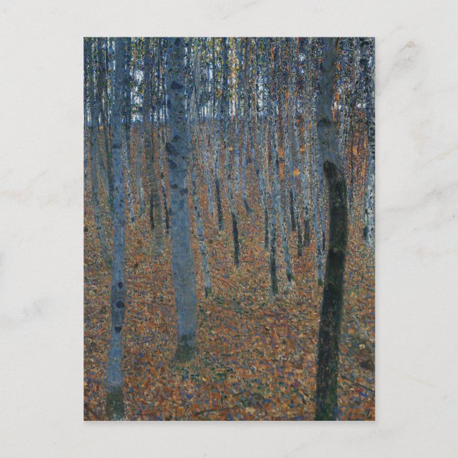 Beech Grove I by Gustav Klimt Painting Artwork Postcard (Front)