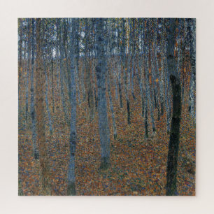 Beech Grove I by Gustav Klimt Painting Jigsaw Puzzle
