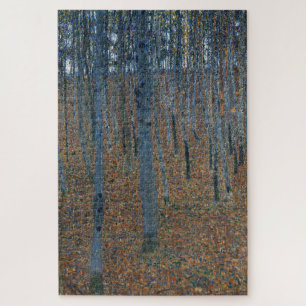 Beech Grove I by Gustav Klimt Painting Jigsaw Puzzle