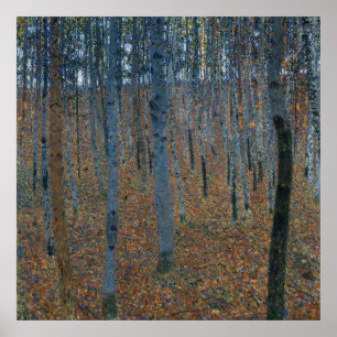 Beech Grove I — Gustav Klimt (1902) Poster