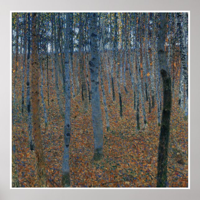 Beech Grove I Gustav Klimt Poster (Front)