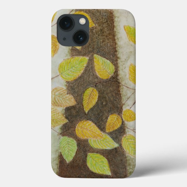 Beech Leaves Case-Mate iPhone Case (Back)