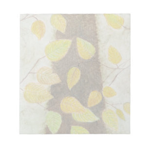 Beech Leaves Notepad