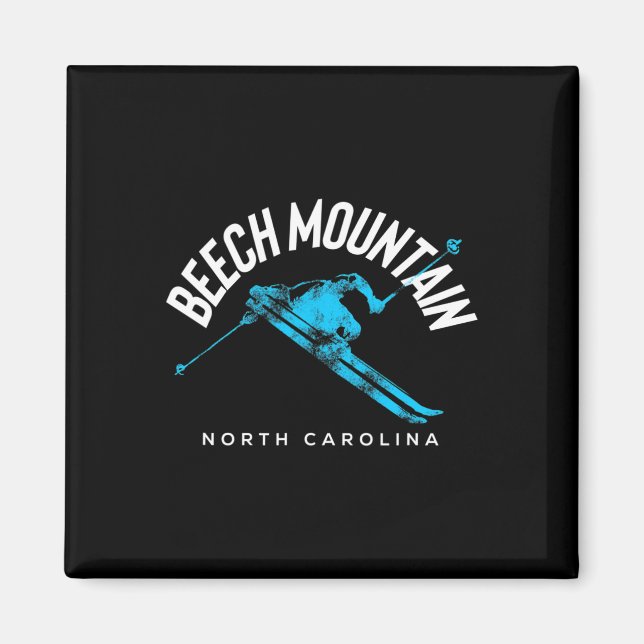 Beech Mountain Nc Ski  Magnet (Front)