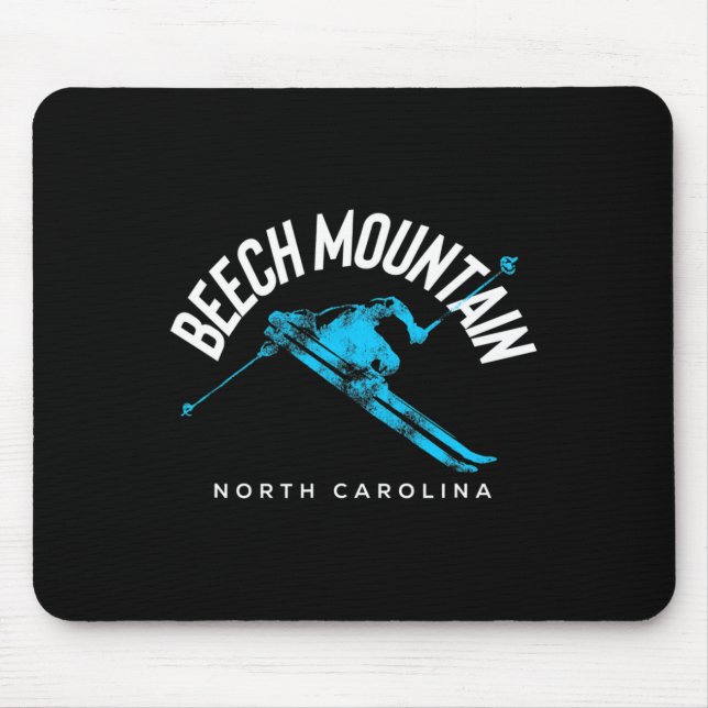 Beech Mountain Nc Ski  Mouse Pad (Front)