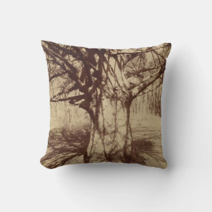 Beech Tree (by Eugène Atget) Cushion