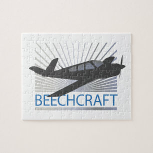 Beechcraft Aircraft Jigsaw Puzzle