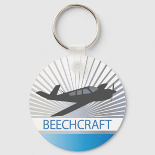 Beechcraft Aircraft Key Ring