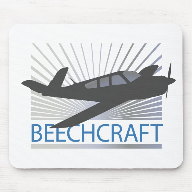 Beechcraft Aircraft Mouse Pad (Front)