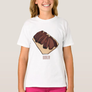 Beef brisket cartoon illustration  T-Shirt