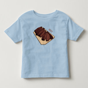 Beef brisket cartoon illustration toddler T-Shirt