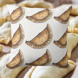 Beef Empanadas Spanish Latin American Food Pastry Cushion