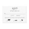 Beef Fish Chicken 3 Entree Choice Wedding RSVP
