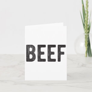 Beef Gift For Men Bbq Meat Lovers Card