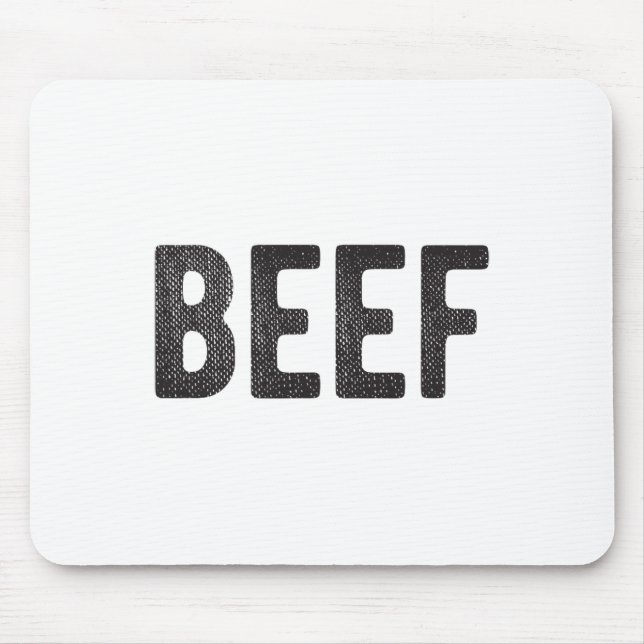 Beef Gift For Men Bbq Meat Lovers  Mouse Pad (Front)