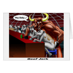 Beef Jerky Origins Funny Cow & Bull Cartoon Gifts