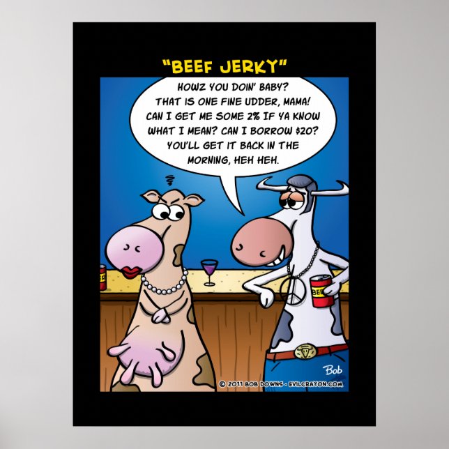 "Beef Jerky" Poster (Front)