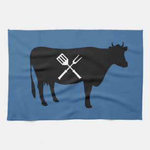 Beef King of Meats Tea Towel