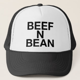 BEEF N BEAN fun slogan trucker hat