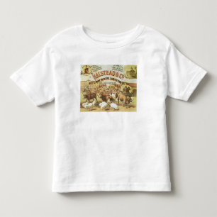 Beef & Pork Packers, c.1880 (colour litho) Toddler T-Shirt