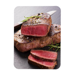 Beef steak magnet