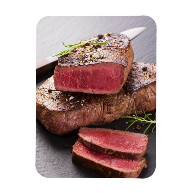 Beef steak magnet (Vertical)