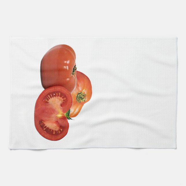'Beefsteak Tomatoes' Kitchen Towel (Horizontal)