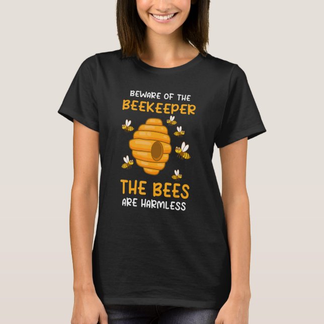 Beehive Beekeeping Bees Honey Beekeeper 2 T-Shirt (Front)