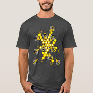 Beehive Chemical Reaction the Chemistry of Honey T-Shirt