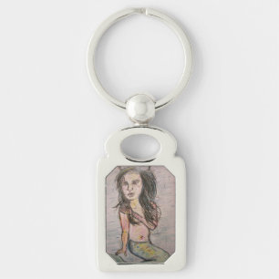 Beehive Mermaid Key Ring
