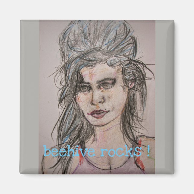 Beehive Rocks Magnet (Front)