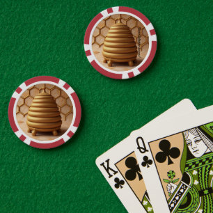 "Beehive Serenity" Poker Chips